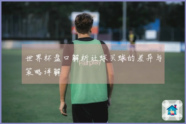 世界杯盘口解析让球买球的差异与策略详解